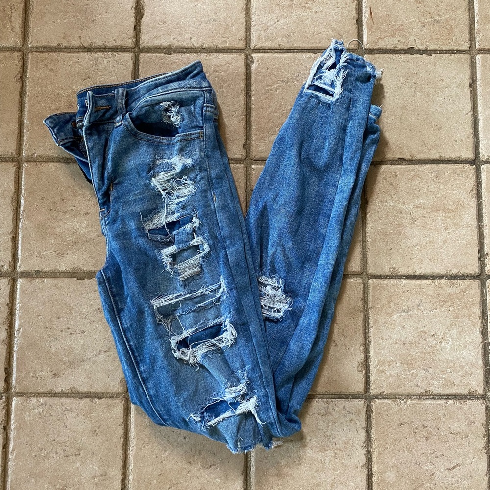 AE skinny jeans